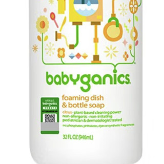 BabyGanics 甘尼克宝贝 儿童奶瓶清洁剂 柑橘香型 946ml