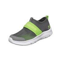 SKECHERS 斯凯奇 Comfy Flex 2.0 男童休闲运动鞋 660064L/GYLM 灰色/柠檬色 35码