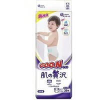 3.8焕新：GOO.N 大王 奢华肌 婴儿纸尿裤 XL36片