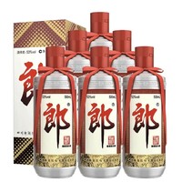 百亿补贴：LANGJIU 郎酒 郎牌郎酒  53度 酱香型白酒 500ml*6 整箱装