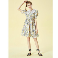 EPTISON 衣品天成 女士蕾丝领碎花裙 BWQ071