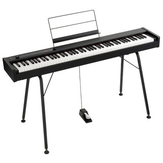 KORG 科音电钢琴D1紧凑型数码电子钢琴日产RH3琴键初学入门便携