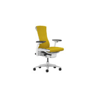 HermanMiller 赫曼米勒 Embody系列 人体工学电脑椅 干橘黄色 Medley织物款