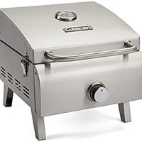Cuisinart 美膳雅 CGG-608 便携式专业燃气烧烤炉,单炉,不锈钢
