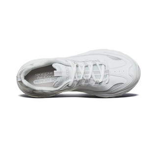 SKECHERS 斯凯奇 D'Lites 1.0 男子休闲运动鞋 666090/WLGY 白色/浅灰色 41