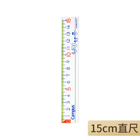 KOKUYO 国誉 WSG-CLK15-1 直尺 15cm 1把装