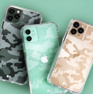 Case Mate iPhone 11 Pro 手机壳 透明迷彩