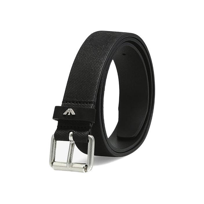 EMPORIO ARMANI 阿玛尼 男士牛皮革针扣腰带 Y4S452YTG2G