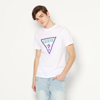 GUESS 盖尔斯 男士品牌印花T恤