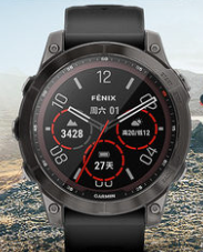 GARMIN 佳明 Fenix7/7x智能手表户外商务腕表触屏太阳能充电心率血氧监测双频GPS北斗定位