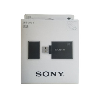 索尼（SONY）相机内存卡 TypA卡\/SD卡\/高速储存卡  UHS-II型-MRW-S1读卡器 官方标配