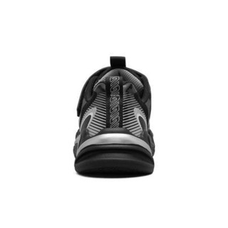 SKECHERS 斯凯奇 WAVETRONIC 男童休闲运动鞋 403603N/BKSL 黑色/银色 28.5码