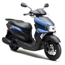 YAMAHA 雅马哈 摩托车踏板车旭鹰125福喜JYM125T-3A全新整车国四电喷创核科技YAMAHA外卖 旭鹰125/前碟后鼓/极静蓝