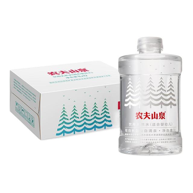 农夫山泉 饮用天然水 1L*12瓶