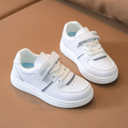 warrior回力22春夏新款童鞋男女童魔术贴板鞋儿童小白鞋大小童休闲鞋