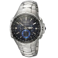 Prime会员：SEIKO 精工 Coutura系列 男士太阳能电波表 SSG009