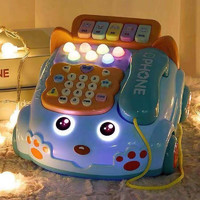 abay 儿童玩具仿真电话机婴儿音乐早教电子琴