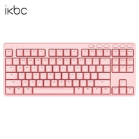 ikbc S200 87键 2.4G无线机械键盘 TTC矮青轴 无光