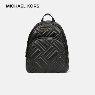 MICHAEL KORS ABBEY系列 35S9GAYB2T BLACK 女士羊皮革黑色双肩包