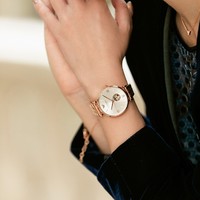 EMPORIO ARMANI 手表女款 全自动机械镂空满天星女士机械表官方正品AR60023