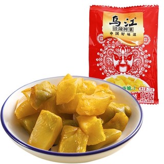 乌江 涪陵脆口榨菜块脆口萝卜22g*15小袋装儿童菜芯