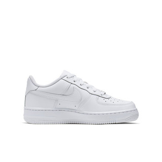 NIKE 耐克 AIR系列 AIR FORCE 1(GS) 儿童休闲运动鞋 314192-117 白色 36码