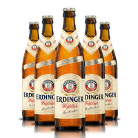 爱尔丁格 ERDINGER 500ml*12瓶 整箱装 小麦啤酒白啤酒 德国原装进口