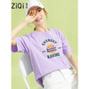 MIZIQI 米子旗 短袖t恤 仙女紫 L 110-120斤