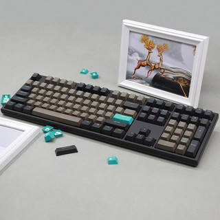 Ducky吉利鸭Zero 9108青豆机械键盘有线TTC金粉凯华轴办公魔力鸭