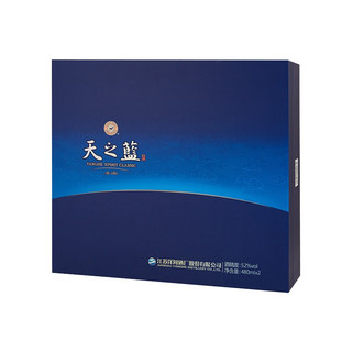 YANGHE 洋河 天之蓝 蓝色经典 52%vol 浓香型白酒 480ml*4瓶 整箱装