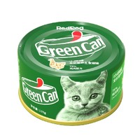 RedDog 红狗 鸡肉味小绿罐 猫咪主食无谷猫罐头 85g*12罐