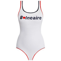 BALNEAIRE 范德安 小红心系列 女子连体泳衣 61243 白色/红色/蓝色 M