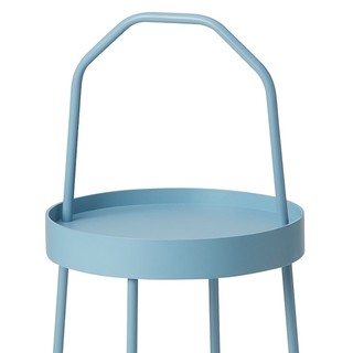 IKEA 宜家 BURVIK 伯恩维克 现代简约茶几 浅蓝色