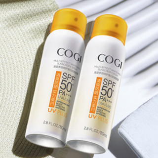 COGI 高姿 多效倍护美白防晒喷雾 SPF50+ PA+++ 80ml*2