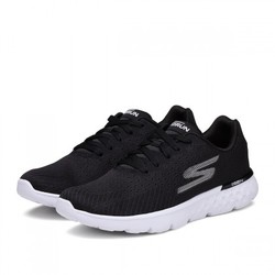 SKECHERS 斯凯奇 Go Run 400 Sole 女子跑鞋 14804/BKW 黑色/白色 37