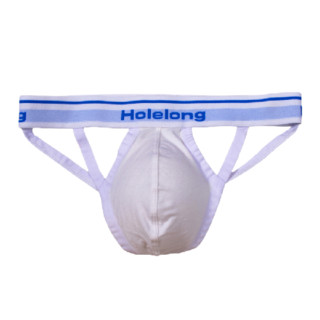 Holelong 活力龙 男士丁字内裤 HCST004 白色 XL
