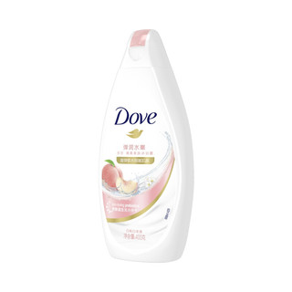 Dove 多芬 美肤系列 弹润水嫩清爽美肤沐浴露 白桃白茶香 400g