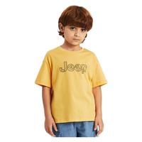 Jeep 吉普 男童短袖2022夏季新品纯棉