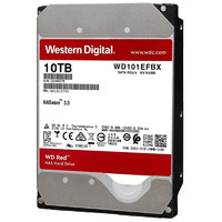 西部数据 WD101EFBX 红盘 NAS硬盘 10TB