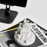 赤雅韵坊 城堡小众无火精油香薰家用扩香原创艺术香氛摆件闺蜜礼物