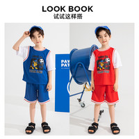 Paw Patrol 汪汪队立大功 男童夏季短袖短裤套装