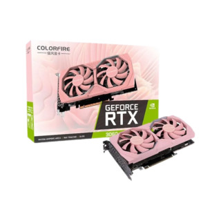 COLORFIRE 镭风 GeForce RTX 3060Ti 8g元气 OC LHR 游戏显卡