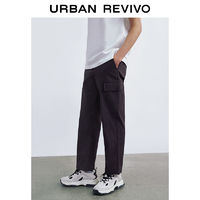 URBAN REVIVO ML08S6GR2000 男款直筒长裤
