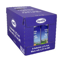 限地区：Alpiland 艾歌德 全脂牛奶 1L*12盒