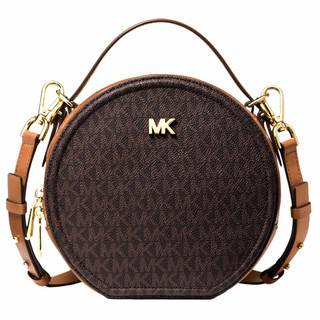 MICHAEL KORS 迈克·科尔斯 DELANEY系列 女士手提包 30T9GNBM6B 橡果棕/老花 小号