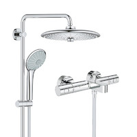 GROHE 高仪 2735720C 花洒套装 恒温冷触龙头 带下水