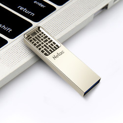 Netac 朗科 U327 USB 3.2 U盘 珍镍色 64GB USB-A