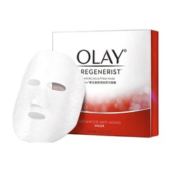 OLAY 玉兰油 大红瓶面膜6片装女士护肤品补水保湿提拉紧致淡化细纹细致毛孔滋养弹润 生日表白礼物