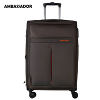 Ambassador 大使 拉杆箱万向轮布箱旅行箱登机箱涤纶软箱20寸男女行李箱