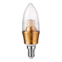 NVC Lighting 雷士照明 E14螺口节能灯 3W 三色变光